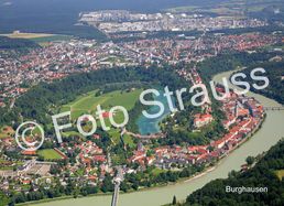 Luftaufnahme, Burghausen - Foto Strauss